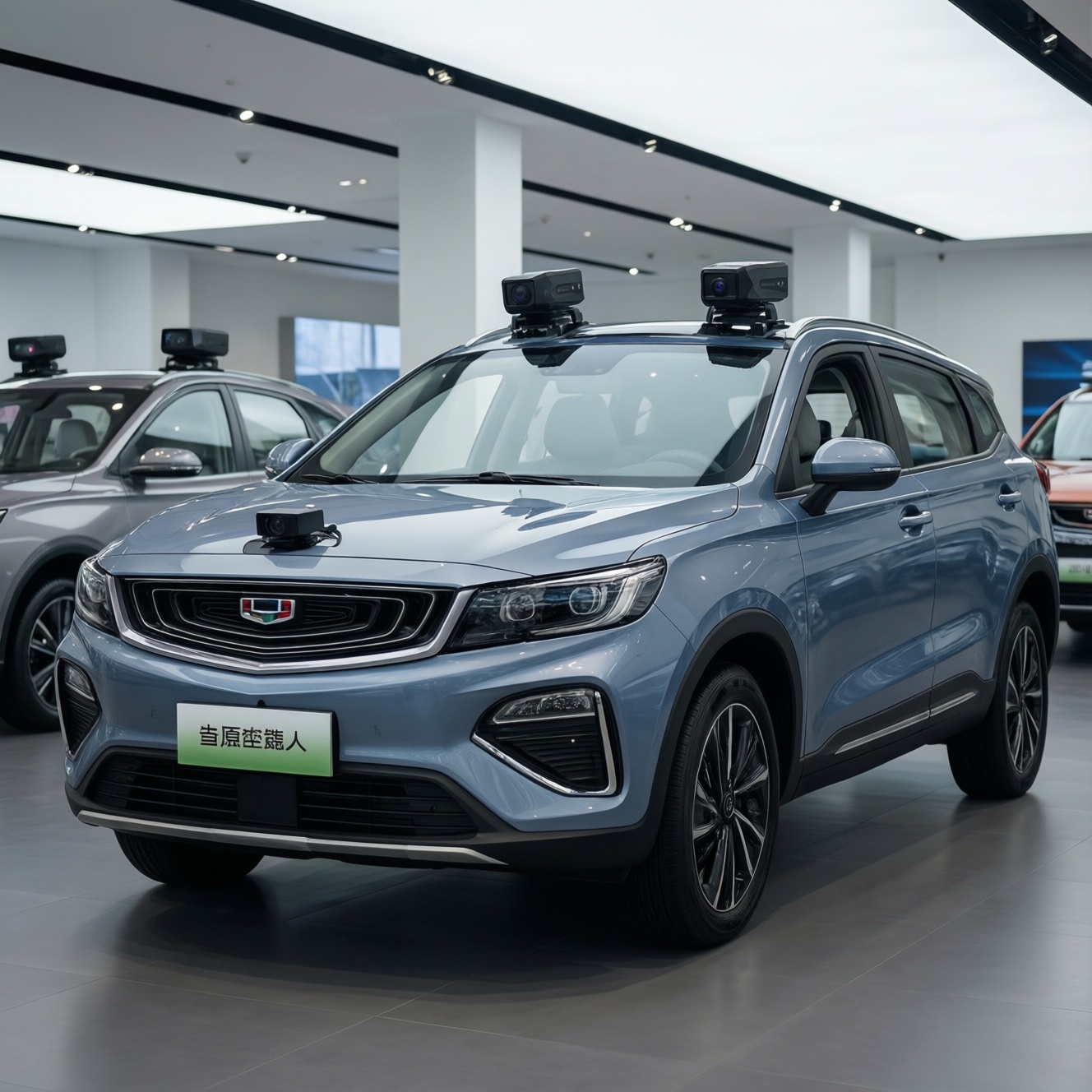 Geely atlas получил гибридную версию с лидаром и расширенным оснащением